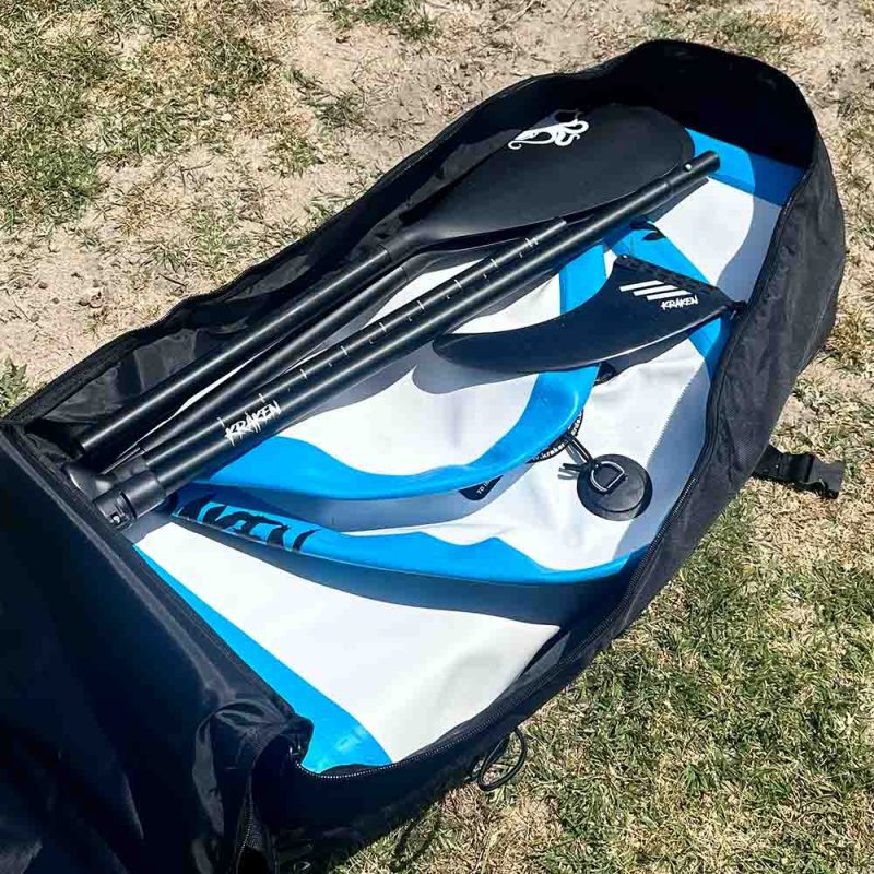 KRAKEN Trolley Backpack met SUP er in