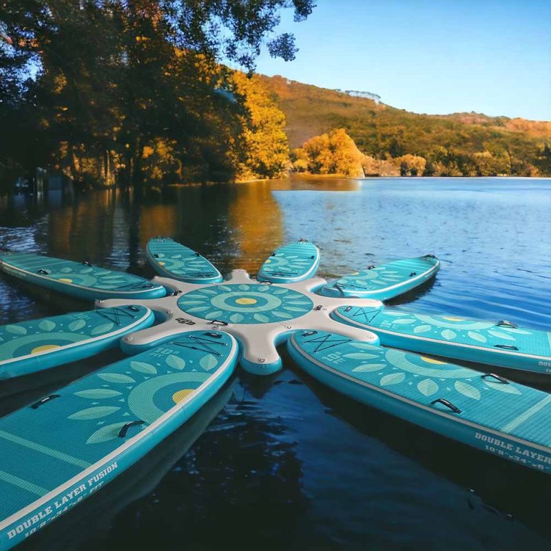 KRAKEN Eiland SUP Platform voor Fitness & Yoga