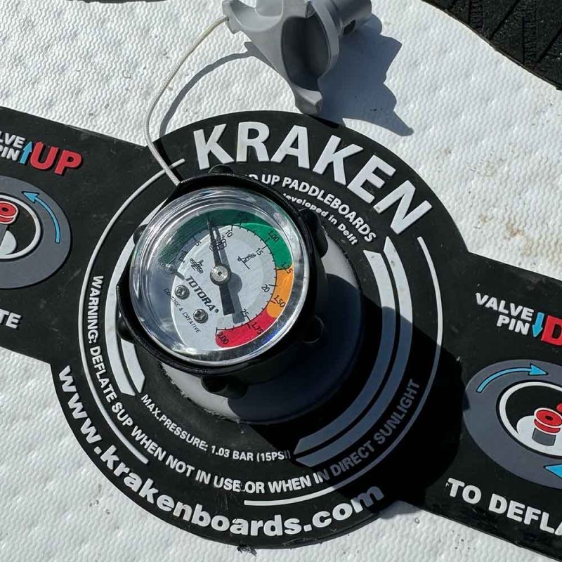 SUP Ventiel Druk Meter