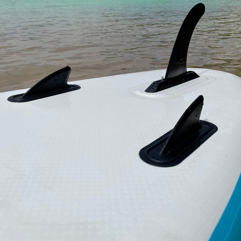 KRAKEN SUP board fin layout triple vin configuratie