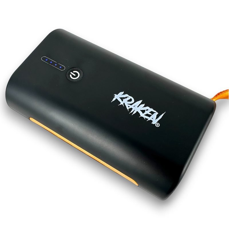 KRAKEN Powerbank voor 12 Volt Pomp schuin